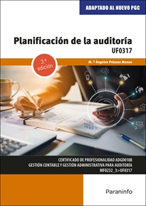 Portada del libro UF0317 - Planificación de la auditoría