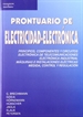 Portada del libro Prontuario de electricidad electrónica