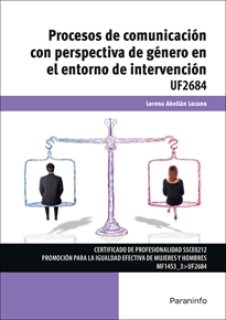 Portada del libro UF2684 - Procesos de comunicación con perspectiva de género en el entorno de intervención
