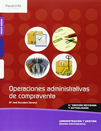 Portada del libro Operaciones administrativas de compraventa 2.ª edición 