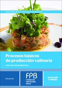 Portada del libro Procesos básicos de producción culinaria