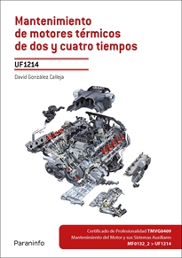 Portada del libro UF1214 - Mantenimiento de motores térmicos de dos y cuatro tiempos