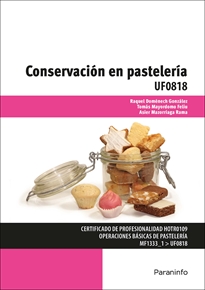 Portada del libro UF0818 - Conservación en pastelería