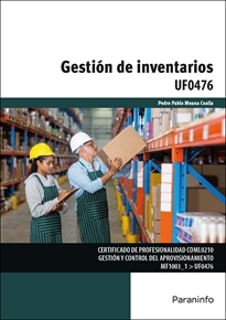 Portada del libro UF0476 - Gestión de inventarios