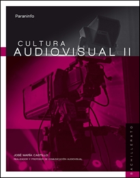 Portada del libro Cultura audiovisual II. 2º Bachillerato