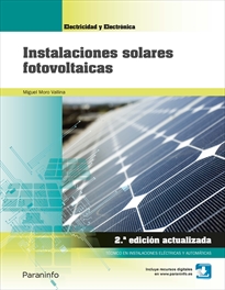 Portada del libro Instalaciones solares fotovoltaicas 2ª edición 
