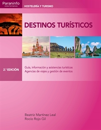Portada del libro Destinos turísticos 2.ª edición 