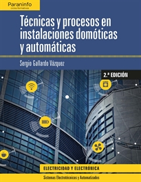 Portada del libro Técnicas y procesos en instalaciones domóticas y automáticas 2.ª edición 