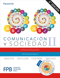 Portada del libro Comunicación y sociedad II  2.ª edición 