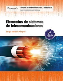Portada del libro Elementos de sistemas de telecomunicaciones 2.ª edición 