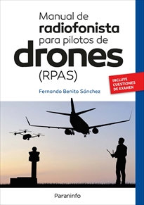 Portada del libro Manual de radiofonista para pilotos de drones  RPAS 