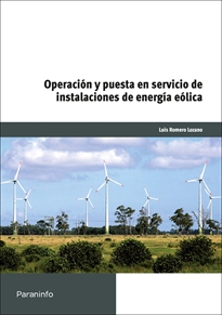 Portada del libro MF0616_3 - Operación y puesta en servicio de instalaciones de energía eólicas