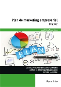 Portada del libro UF2392 - Plan de marketing empresarial