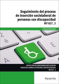 Portada del libro MF1037_3 - Seguimiento del proceso de inserción sociolaboral de personas con discapacidad