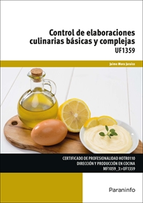 Portada del libro UF1359 - Control de elaboraciones culinarias básicas y complejas