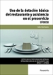 Portada del libro UF0058 - Uso de la dotación básica del restaurante y asistencia en el preservicio