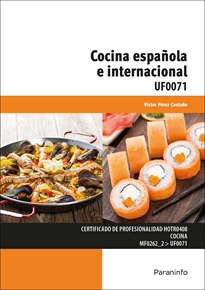 Portada del libro UF0071 - Cocina española e internacional