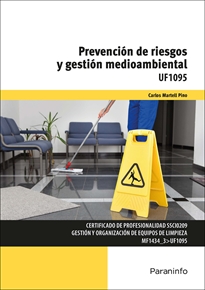 Portada del libro UF1095 - Prevención de riesgos y gestión medioambiental