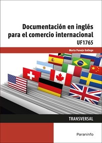 Portada del libro UF1765 - Documentación en inglés para el comercio internacional
