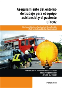 Portada del libro UF0682 - Aseguramiento del entorno de trabajo para el equipo asistencial y el paciente