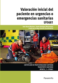 Portada del libro UF0681 - Valoración inicial del paciente en urgencias o emergencias sanitarias