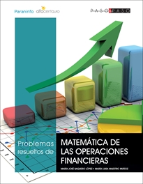 Portada del libro Problemas resueltos de matemática de las operaciones financieras