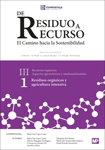 Portada del libro Residuos orgánicos y agricultura intensiva III.1