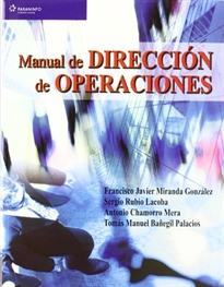 Portada del libro Manual de dirección de operaciones