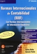 Portada del libro Normas internacionales de contabilidad  NIIF 
