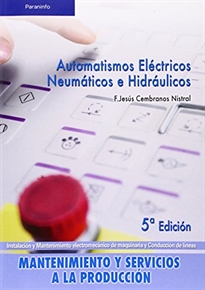 Portada del libro Automatismos eléctricos, neumáticos e hidráulicos