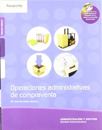 Portada del libro Operaciones administrativas de compraventa    Edición 2010 