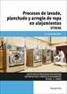 Portada del libro UF0046 - Procesos de lavado, planchado y arreglo de ropa en alojamientos