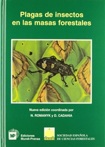 Portada del libro Plagas de insectos en las masas forestales