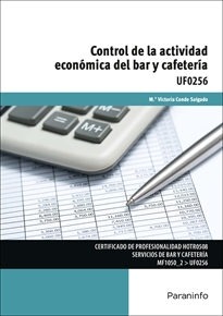 Portada del libro UF0256 - Control de la actividad económica del bar y cafetería 