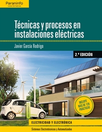 Portada del libro Técnicas y procesos en instalaciones eléctricas  2.ª edición 