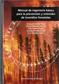 Portada del libro Manual de ingeniería básica para la prevención y extinción de incendios forestales 