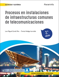 Portada del libro Procesos en instalaciones de infraestructuras comunes de telecomunicaciones 2.ª edición