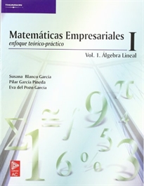 Portada del libro Matemáticas empresariales i. Vol.I