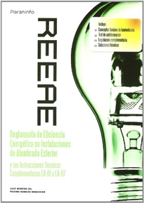 Portada del libro REEAE. Reglamento de eficiencia energética en instalaciones alumbrado exterior