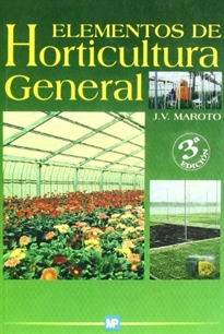 Portada del libro Elementos de Horticultura General