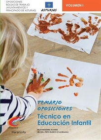 Portada del libro Temario Oposiciones Bolsa de Trabajo para Técnicos de Educación Infantil. Ayuntamientos de Asturias y Principado de Asturias