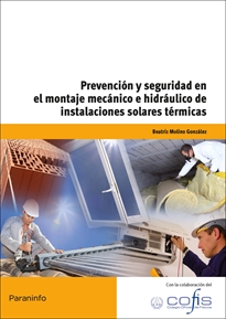 Portada del libro UF0189 - Prevención y seguridad en el montaje mecánico e hidráulico de instalaciones solares térmicas