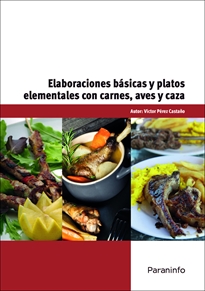 Portada del libro UF0068 - Elaboraciones básicas y platos elementales con carnes, aves, caza