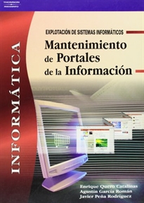 Portada del libro Mantenimiento  de portales de la información