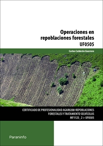 Portada del libro UF0505 - Operaciones en repoblaciones forestales
