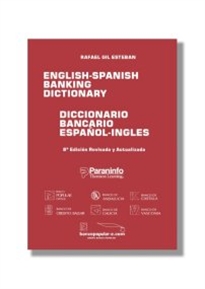 Portada del libro Diccionario bancario. Inglés Español. Español Inglés