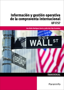 Portada del libro UF1757 - Información y gestión operativa de la compraventa internacional
