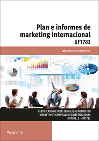 Portada del libro UF1783 - Plan e informes de marketing internacional