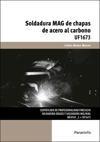 Portada del libro UF1673 - Soldadura MAG de chapas de acero al carbono