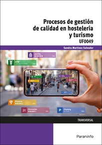 Portada del libro UF0049 - Procesos de gestión de calidad en hostelería y turismo
